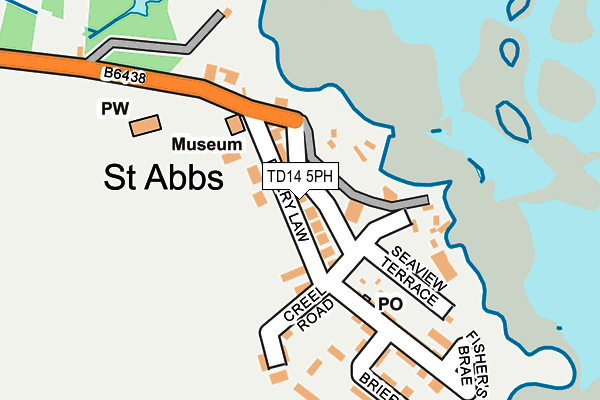 TD14 5PH map - OS OpenMap – Local (Ordnance Survey) TD14 5PH map - OS OpenMap – Local (Ordnance Survey)