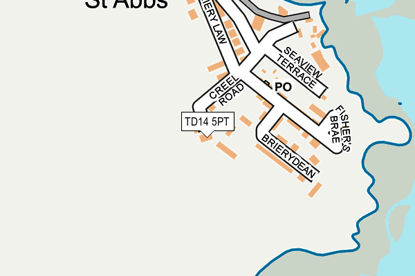 TD14 5PT map - OS OpenMap – Local (Ordnance Survey) TD14 5PT map - OS OpenMap – Local (Ordnance Survey)
