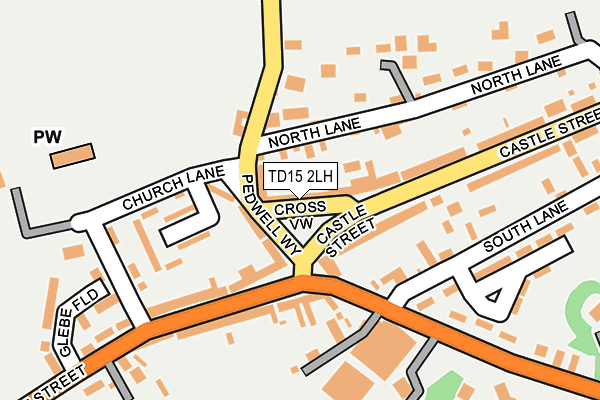 TD15 2LH map - OS OpenMap – Local (Ordnance Survey) TD15 2LH map - OS OpenMap – Local (Ordnance Survey)
