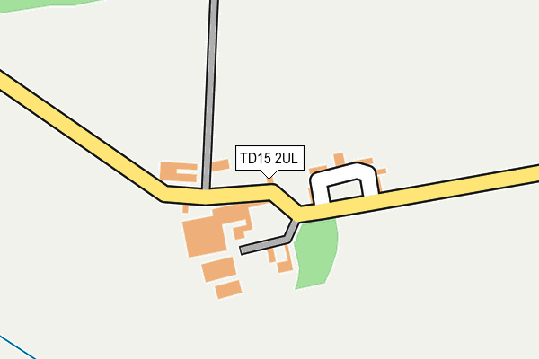 TD15 2UL map - OS OpenMap – Local (Ordnance Survey) TD15 2UL map - OS OpenMap – Local (Ordnance Survey)