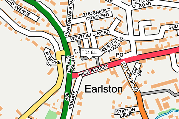 TD4 6JJ map - OS OpenMap – Local (Ordnance Survey) TD4 6JJ map - OS OpenMap – Local (Ordnance Survey)