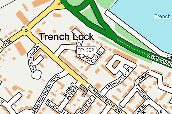 TF1 5DP map - OS OpenMap – Local (Ordnance Survey) TF1 5DP map - OS OpenMap – Local (Ordnance Survey)