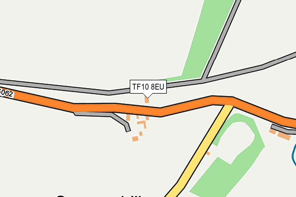 TF10 8EU map - OS OpenMap – Local (Ordnance Survey) TF10 8EU map - OS OpenMap – Local (Ordnance Survey)