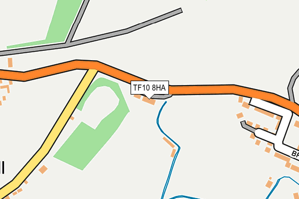 TF10 8HA map - OS OpenMap – Local (Ordnance Survey) TF10 8HA map - OS OpenMap – Local (Ordnance Survey)