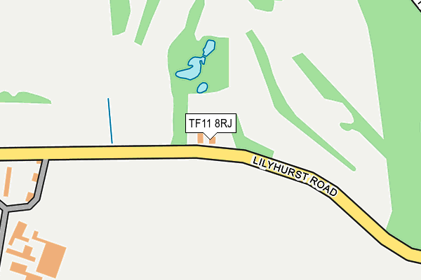 TF11 8RJ map - OS OpenMap – Local (Ordnance Survey) TF11 8RJ map - OS OpenMap – Local (Ordnance Survey)
