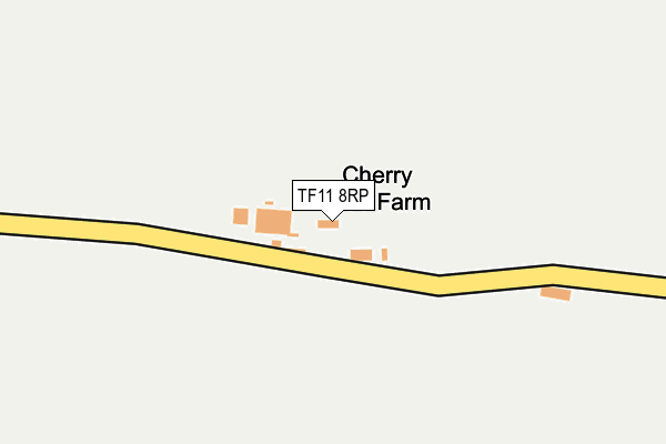 TF11 8RP map - OS OpenMap – Local (Ordnance Survey) TF11 8RP map - OS OpenMap – Local (Ordnance Survey)