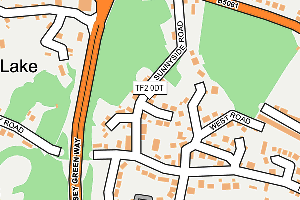 TF2 0DT map - OS OpenMap – Local (Ordnance Survey) TF2 0DT map - OS OpenMap – Local (Ordnance Survey)