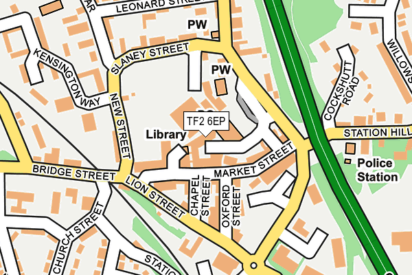 TF2 6EP map - OS OpenMap – Local (Ordnance Survey) TF2 6EP map - OS OpenMap – Local (Ordnance Survey)