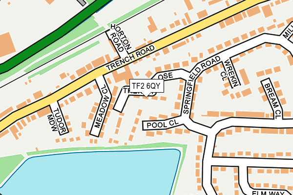 TF2 6QY map - OS OpenMap – Local (Ordnance Survey) TF2 6QY map - OS OpenMap – Local (Ordnance Survey)
