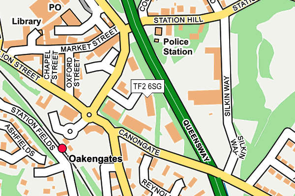 TF2 6SG map - OS OpenMap – Local (Ordnance Survey) TF2 6SG map - OS OpenMap – Local (Ordnance Survey)