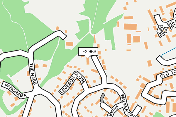 TF2 9BS map - OS OpenMap – Local (Ordnance Survey) TF2 9BS map - OS OpenMap – Local (Ordnance Survey)