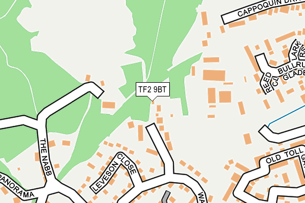 TF2 9BT map - OS OpenMap – Local (Ordnance Survey) TF2 9BT map - OS OpenMap – Local (Ordnance Survey)