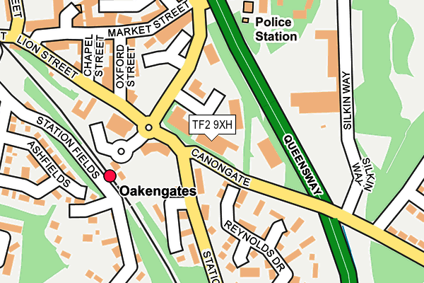 TF2 9XH map - OS OpenMap – Local (Ordnance Survey) TF2 9XH map - OS OpenMap – Local (Ordnance Survey)