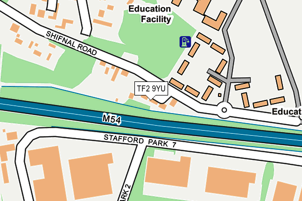 TF2 9YU map - OS OpenMap – Local (Ordnance Survey) TF2 9YU map - OS OpenMap – Local (Ordnance Survey)