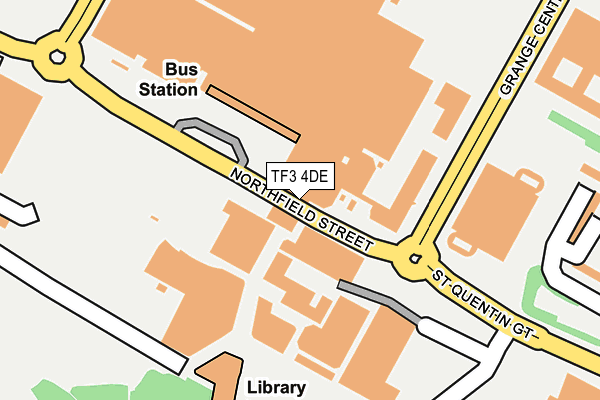 TF3 4DE map - OS OpenMap – Local (Ordnance Survey) TF3 4DE map - OS OpenMap – Local (Ordnance Survey)