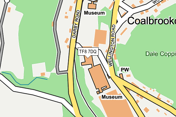 TF8 7DQ map - OS OpenMap – Local (Ordnance Survey) TF8 7DQ map - OS OpenMap – Local (Ordnance Survey)