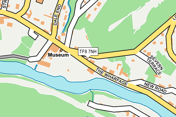 TF8 7NH map - OS OpenMap – Local (Ordnance Survey) TF8 7NH map - OS OpenMap – Local (Ordnance Survey)