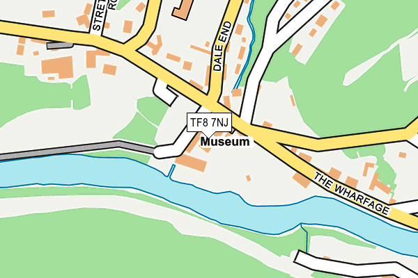 TF8 7NJ map - OS OpenMap – Local (Ordnance Survey) TF8 7NJ map - OS OpenMap – Local (Ordnance Survey)