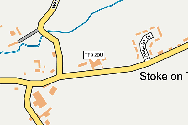 TF9 2DU map - OS OpenMap – Local (Ordnance Survey) TF9 2DU map - OS OpenMap – Local (Ordnance Survey)