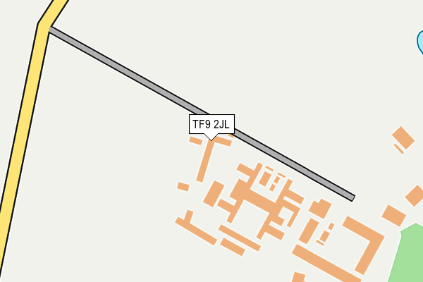 TF9 2JL map - OS OpenMap – Local (Ordnance Survey) TF9 2JL map - OS OpenMap – Local (Ordnance Survey)