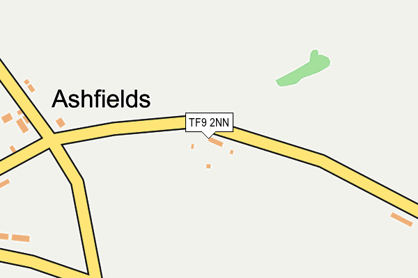 TF9 2NN map - OS OpenMap – Local (Ordnance Survey) TF9 2NN map - OS OpenMap – Local (Ordnance Survey)