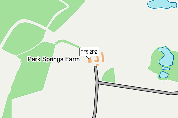 TF9 2PZ map - OS OpenMap – Local (Ordnance Survey) TF9 2PZ map - OS OpenMap – Local (Ordnance Survey)