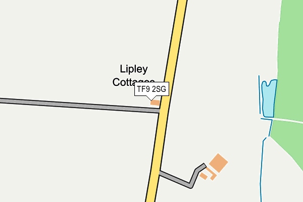 TF9 2SG map - OS OpenMap – Local (Ordnance Survey) TF9 2SG map - OS OpenMap – Local (Ordnance Survey)