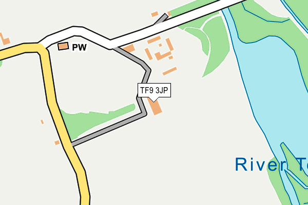 TF9 3JP map - OS OpenMap – Local (Ordnance Survey) TF9 3JP map - OS OpenMap – Local (Ordnance Survey)