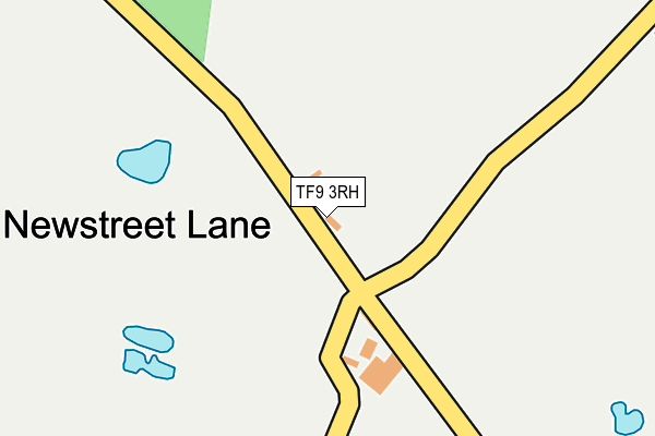TF9 3RH map - OS OpenMap – Local (Ordnance Survey) TF9 3RH map - OS OpenMap – Local (Ordnance Survey)
