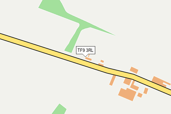 TF9 3RL map - OS OpenMap – Local (Ordnance Survey) TF9 3RL map - OS OpenMap – Local (Ordnance Survey)