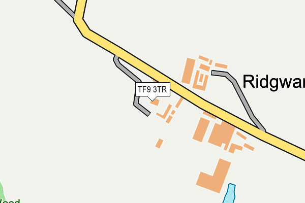 TF9 3TR map - OS OpenMap – Local (Ordnance Survey) TF9 3TR map - OS OpenMap – Local (Ordnance Survey)