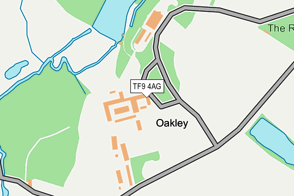 TF9 4AG map - OS OpenMap – Local (Ordnance Survey) TF9 4AG map - OS OpenMap – Local (Ordnance Survey)