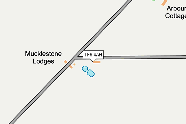 TF9 4AH map - OS OpenMap – Local (Ordnance Survey) TF9 4AH map - OS OpenMap – Local (Ordnance Survey)