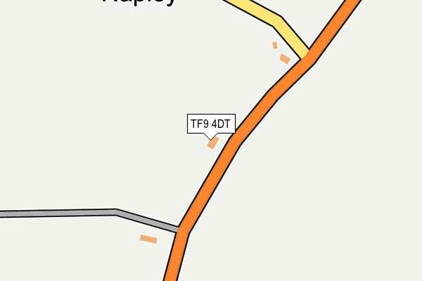 TF9 4DT map - OS OpenMap – Local (Ordnance Survey) TF9 4DT map - OS OpenMap – Local (Ordnance Survey)