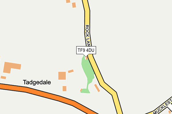 TF9 4DU map - OS OpenMap – Local (Ordnance Survey)