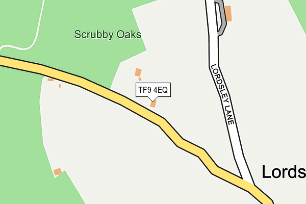 TF9 4EQ map - OS OpenMap – Local (Ordnance Survey) TF9 4EQ map - OS OpenMap – Local (Ordnance Survey)