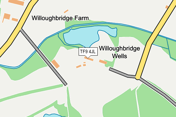 TF9 4JL map - OS OpenMap – Local (Ordnance Survey) TF9 4JL map - OS OpenMap – Local (Ordnance Survey)