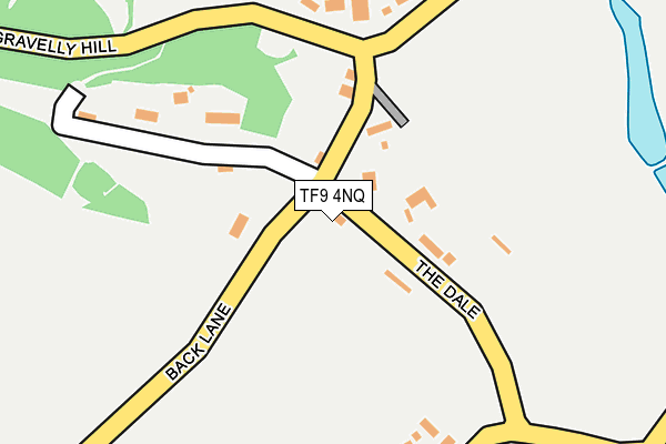 TF9 4NQ map - OS OpenMap – Local (Ordnance Survey) TF9 4NQ map - OS OpenMap – Local (Ordnance Survey)