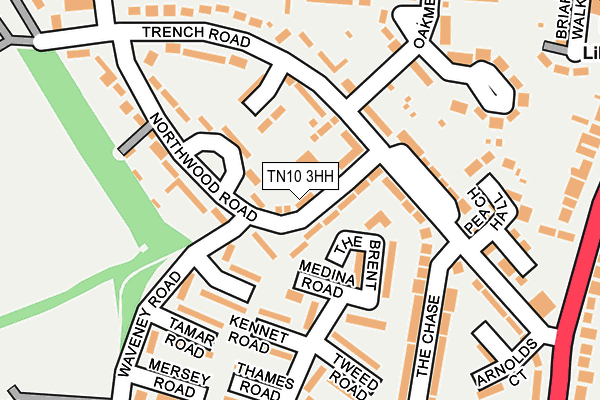 TN10 3HH map - OS OpenMap – Local (Ordnance Survey) TN10 3HH map - OS OpenMap – Local (Ordnance Survey)