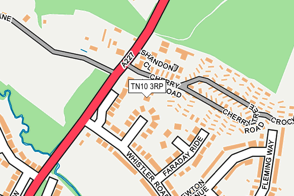 TN10 3RP map - OS OpenMap – Local (Ordnance Survey) TN10 3RP map - OS OpenMap – Local (Ordnance Survey)