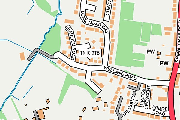 TN10 3TB map - OS OpenMap – Local (Ordnance Survey) TN10 3TB map - OS OpenMap – Local (Ordnance Survey)
