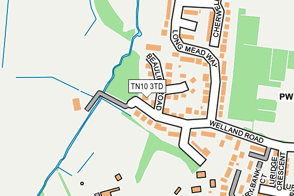 TN10 3TD map - OS OpenMap – Local (Ordnance Survey) TN10 3TD map - OS OpenMap – Local (Ordnance Survey)
