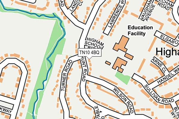 TN10 4BQ map - OS OpenMap – Local (Ordnance Survey) TN10 4BQ map - OS OpenMap – Local (Ordnance Survey)