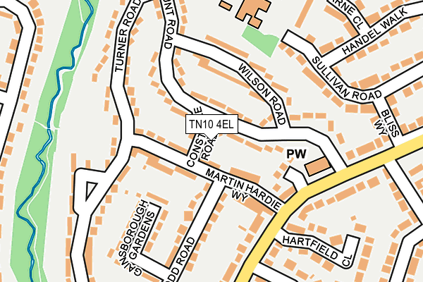 TN10 4EL map - OS OpenMap – Local (Ordnance Survey) TN10 4EL map - OS OpenMap – Local (Ordnance Survey)