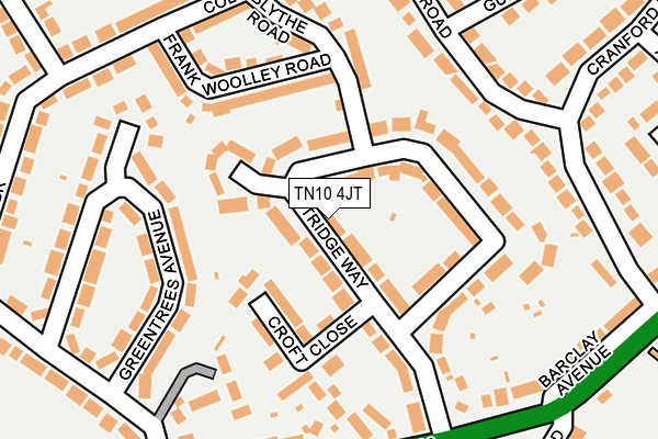 TN10 4JT map - OS OpenMap – Local (Ordnance Survey) TN10 4JT map - OS OpenMap – Local (Ordnance Survey)