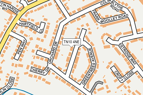 TN10 4NE map - OS OpenMap – Local (Ordnance Survey) TN10 4NE map - OS OpenMap – Local (Ordnance Survey)