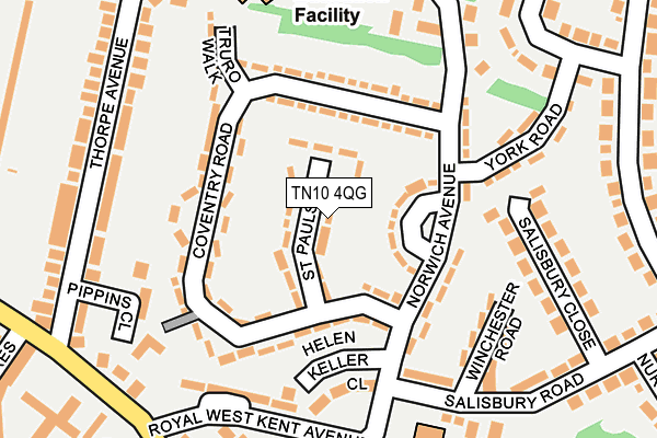 TN10 4QG map - OS OpenMap – Local (Ordnance Survey) TN10 4QG map - OS OpenMap – Local (Ordnance Survey)