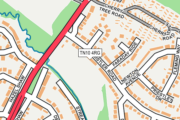 TN10 4RG map - OS OpenMap – Local (Ordnance Survey) TN10 4RG map - OS OpenMap – Local (Ordnance Survey)
