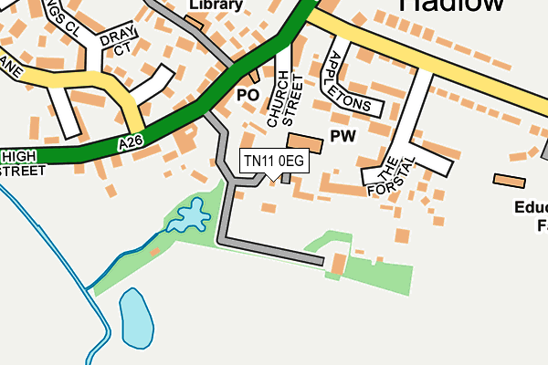 TN11 0EG map - OS OpenMap – Local (Ordnance Survey) TN11 0EG map - OS OpenMap – Local (Ordnance Survey)
