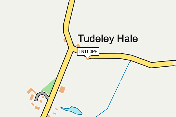 TN11 0PE map - OS OpenMap – Local (Ordnance Survey) TN11 0PE map - OS OpenMap – Local (Ordnance Survey)